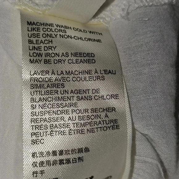 Free People Teddy Tux Tunic Top w Pockets White SZ S Coquette Coastalgrandma - Picture 10 of 14